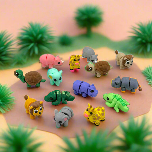 🐘 Mini Safari Crew Mystery Bundle
