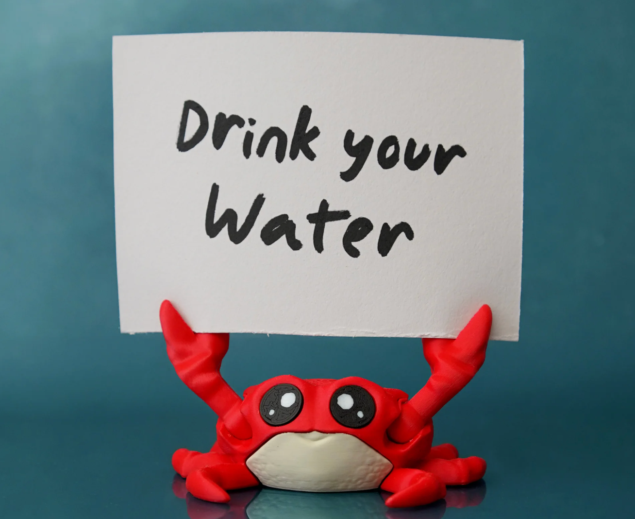 Charly the Comfort Crab | Note & Photo Holder