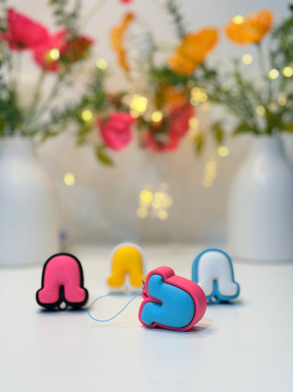 Clicker Charmers – Pocket-Size Fidget Clickers for Everyday Play (Set of 4)