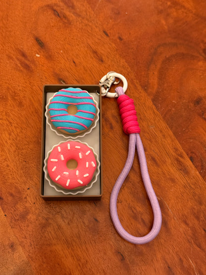 3D-gedruckter Donut-Fidget – Niedliches Stressabbau-Spielzeug | Mini-Donuts