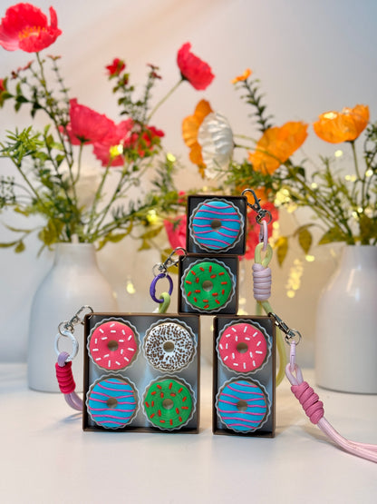3D-gedruckter Donut-Fidget – Niedliches Stressabbau-Spielzeug | Mini-Donuts