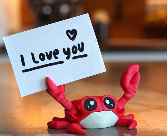 Charly the Comfort Crab | Note & Photo Holder